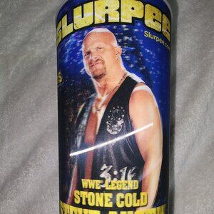 Stone Cold Steve Austin WWE Wrestling All-Stars 2011 Lenticular Slurpee Cup